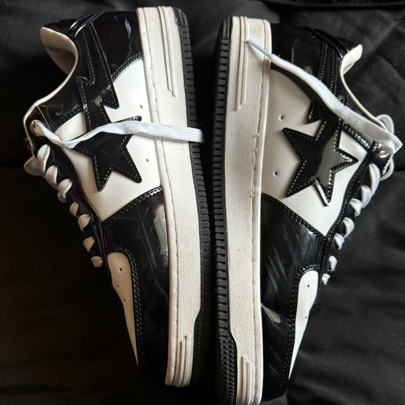 Black and white bapesta’s - Picture 3 of 5